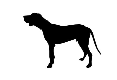 Clip Art Silhouette Of Hound Dog Clip Art Of Dogs