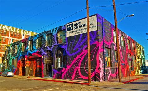 Rebuilding Place In The Urban Space Los Angeles Arts District In The