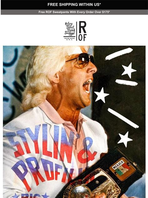 Roots Of Fight Just Dropped Ric Flair Stylin And Profilin Milled
