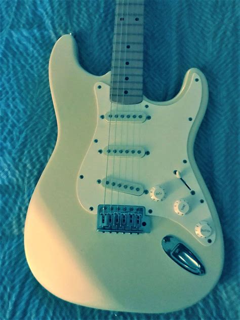 Fender Squier Ii Stratocaster 1989 White Pearlcream Reverb