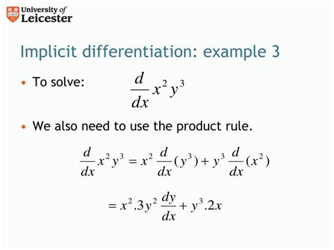 Ppt Implicit Differentiation Powerpoint Presentation Free Download