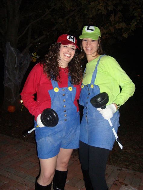 Couple Halloween Costumes Friend Halloween Costume Duo Halloween Costumes Mario And Luigis