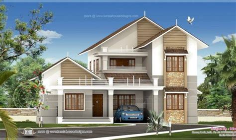 28 Best Sloping Roof Design Home Building Plans