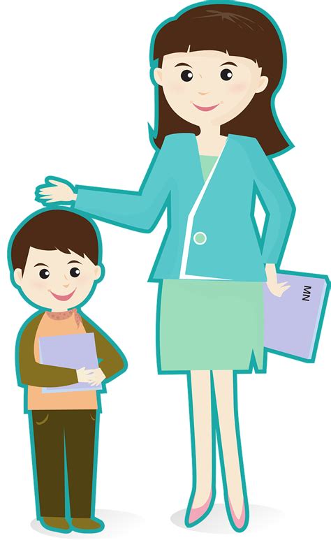 Teacher With Students Clipart Clipart Best