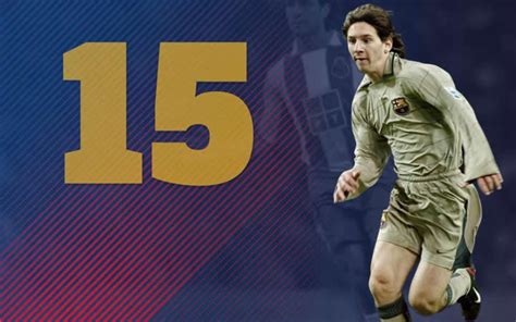 Leo Messi A 15 Años De Su Debut En El Primer Equipo Del Fc Barcelona Crónica Viva