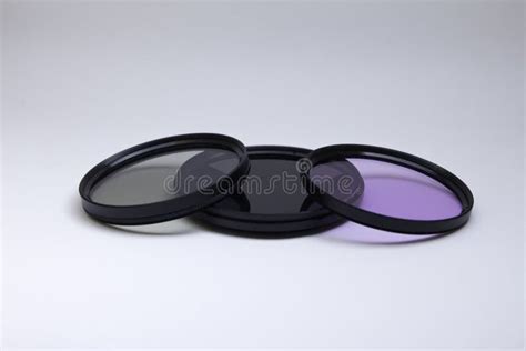 Three Filters For Lenses Stock Image Image Of Approximation 30786525