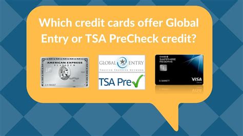 Check spelling or type a new query. "Free" Global Entry / TSA PreCheck: Amex Platinum + Citi Prestige + Chase Sapphire Reserve ...