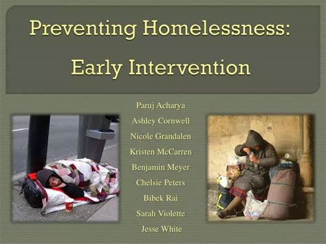Ppt Preventing Homelessness Early Intervention Powerpoint