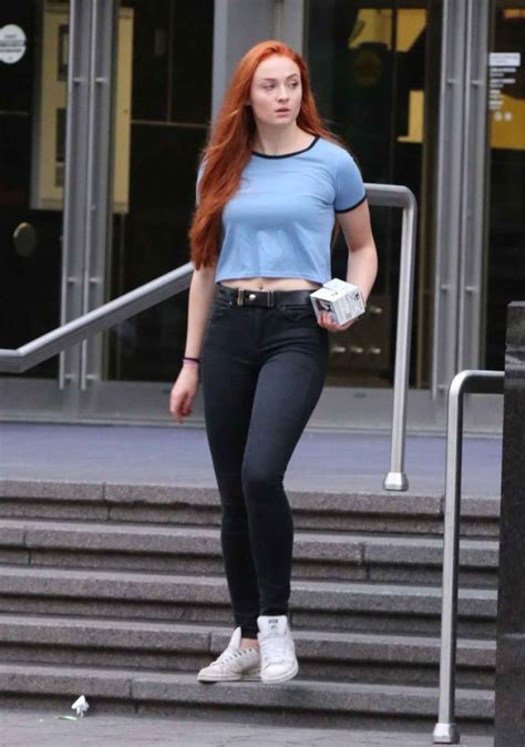 Sophie Turner Street Style Out In Montreal June 2015