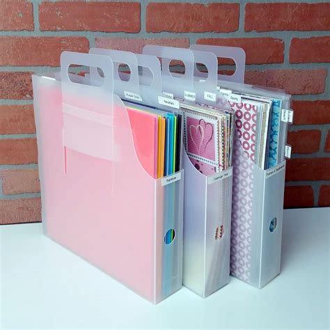 Organize 12x12 Paper Cardstock And Collections With The Paper Manager