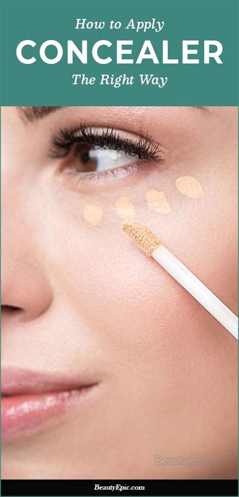 How To Apply Concealer The Right Way How To Apply Concealer