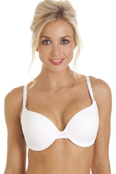 Camille Womens White Underwired Padded Multiway Bra