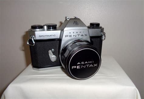 Pentax Asahi Spotmatic Spii 35mm Slr Camera 55mm F18 Takumar Lens
