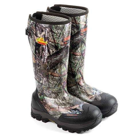Tidewe rubber hunting boots, waterproof insulated mossy oak country camo warm rubber boots with 6mm neoprene, durable outdoor muck hunting boots for men (size 5) s & h: Thorogood Infinity FD Mossy Oak Break-Up Country 1600G ...