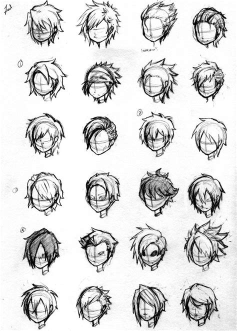 Character Hair Concepts By Noveliaproductions On Deviantart