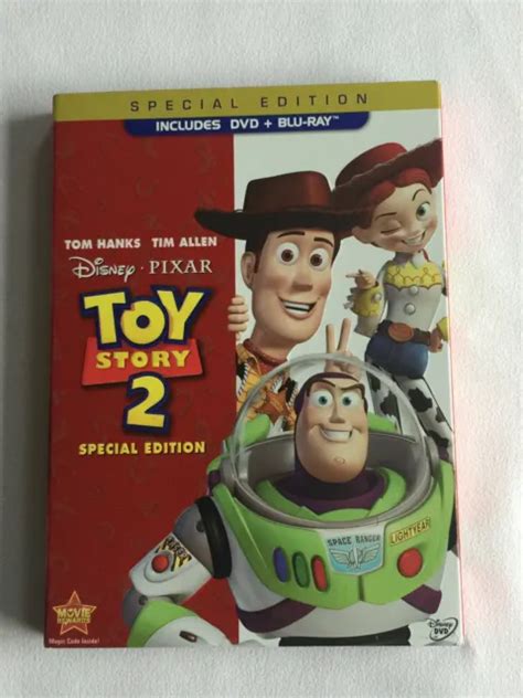 Toy Story 2 Blu Ray Dvd Disney Special Edition Set Very Good Used