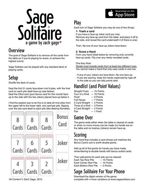 Sage Solitaire