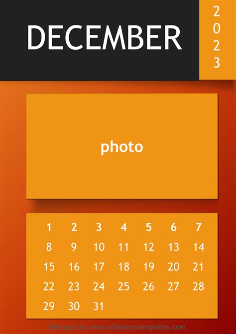 Monthly Calendar 2023 Presentation Graphics Presentation Powerpoint