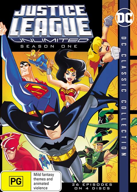 Buy Justice League Unlimited Season 1 On Dvd Sanity