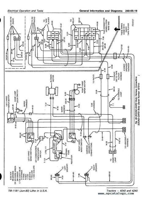 John Deere 4040 Ignition Wiring Diagram