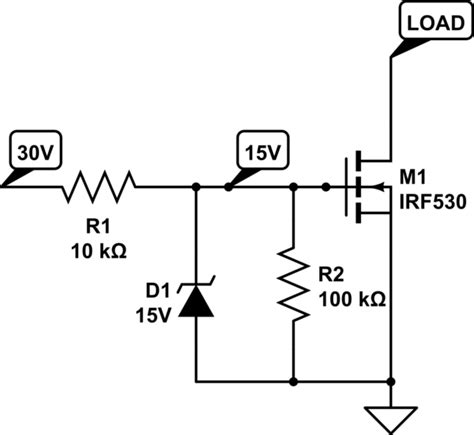 Electronic Mosfet Gate Source Zener Valuable Tech Notes