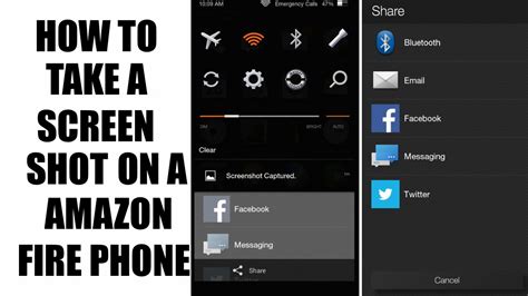 How To Take A Screenshot On A Amazon Fire Smartphone Youtube
