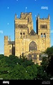 Inglaterra Inglaterra la catedral de Durham Durham fachada exterior ...