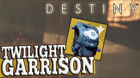 Destiny Twilight Garrison Exotic Pvp Gameplay And Review Youtube