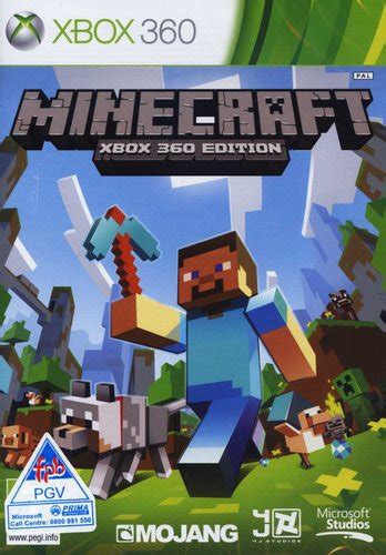 Minecraft Xbox 360 Dvd Rom Xbox 360 Game Games Buy Online In