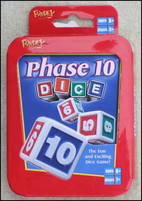 Phase 10 Dice Board Game Images