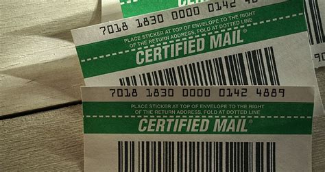 Usps Certified Mail Letter These Are The Two Methods With Which