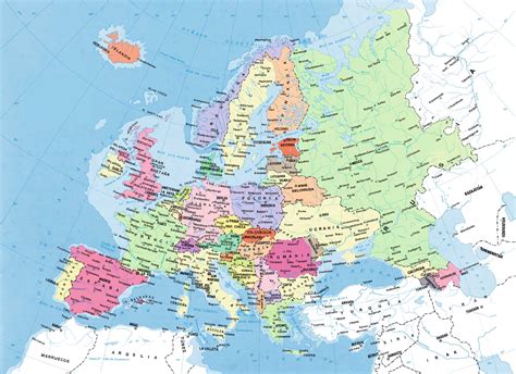 Mapa Politico De Europa Mapa Pol Tico De Europa Sexiz Pix