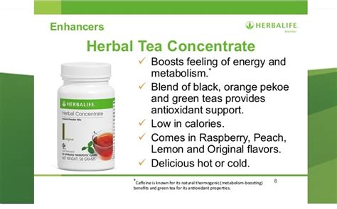 Mix one teaspoon of herbalife tea with 250ml of hot or cold water, according to taste. Herbalife Herbal Concentrate Tea 50g | Lazada PH