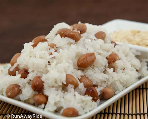 Peanut Sticky Rice Xoi Dau Phong Delicious Easy Recipe With Video