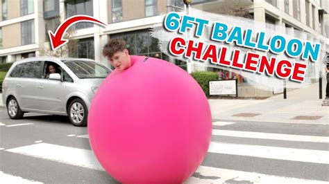 Giant Balloon Challenge Samkingftw Youtube