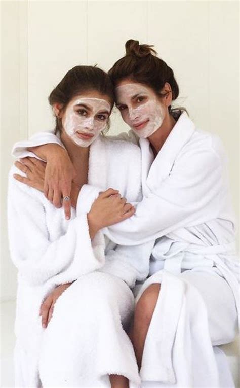 Spa Sisters From Cindy Crawford And Kaia Gerbers Best Twinning Moments