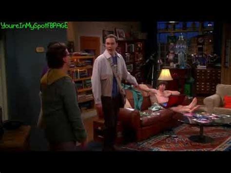 Big Bang Theory Naked Howard On Sheldon Spot Youtube