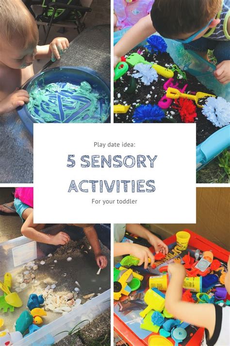 5 Sensory Activitys For Your Toddler Sensory