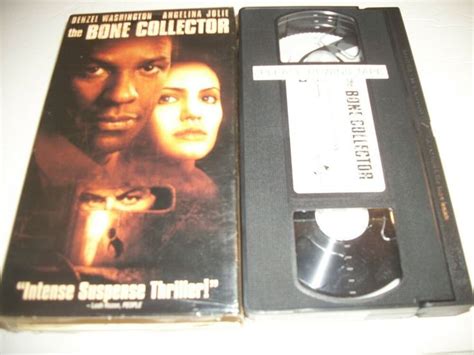 The Bone Collector Vhs 2000 In 2021 The Bone Collector Book Cover