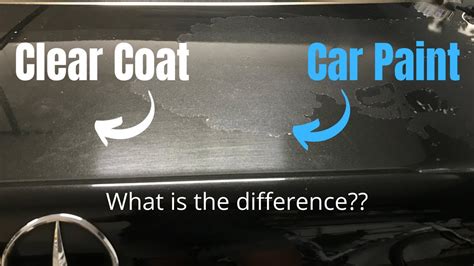 Car Paint Vs Clear Coat What Is The Difference Between Car Clear Coat