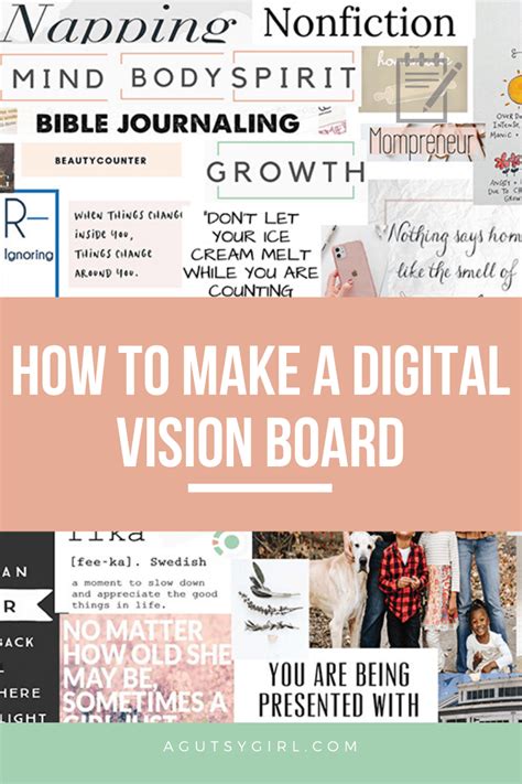 How To Make A Digital Vision Board In 2020 Digital Vision Board