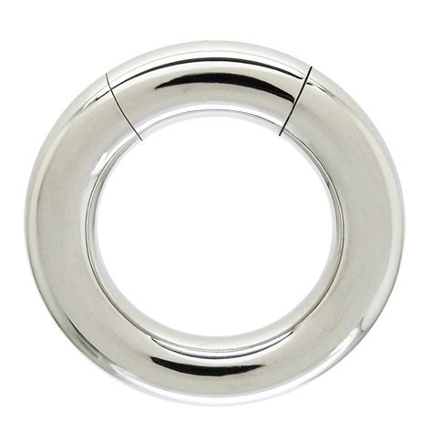 6mm X 19mm Surgical Steel Body Piercing Segment Ring Male Genital