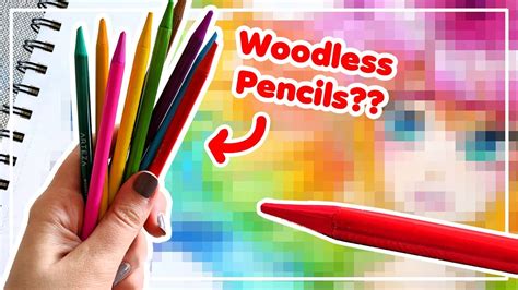 Worth It Or Wasted Woodless Colored Pencilsso Weird Youtube