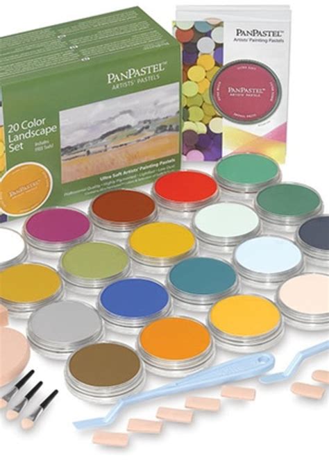 Pan Pastel Pan Pastel Landscape Set20 Colours Artist Supplies