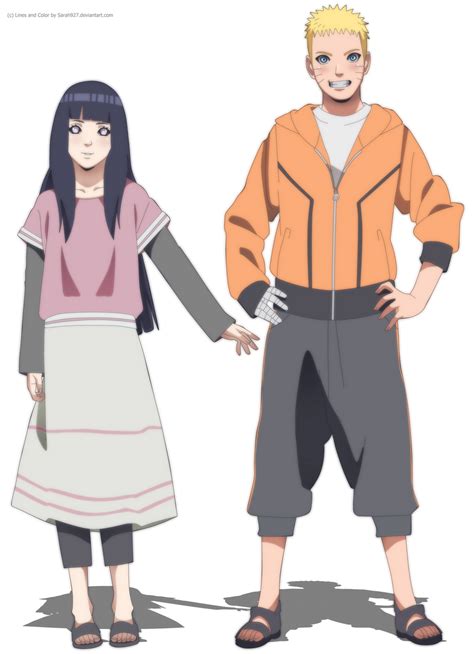 Hinata And Naruto Fullbody The Last By Sarah927artworks On Deviantart