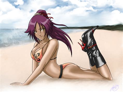 Yoruichi Bleach Anime Photo Fanpop