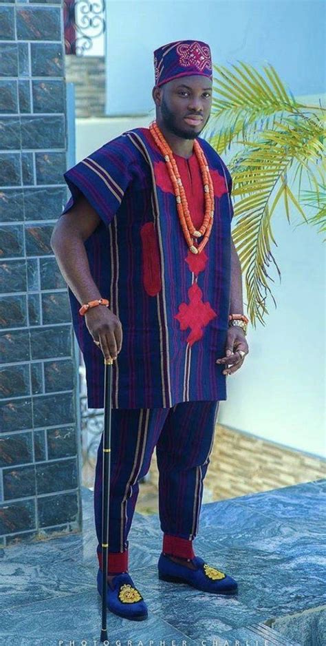 Aso Oke Suit Nigerian Men Suit African Men Clothing Dashiki For Men