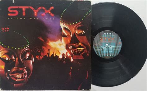 Vintage 1983 Vinyl Record Album By Styx Titled Kilroy Was Here Etsy
