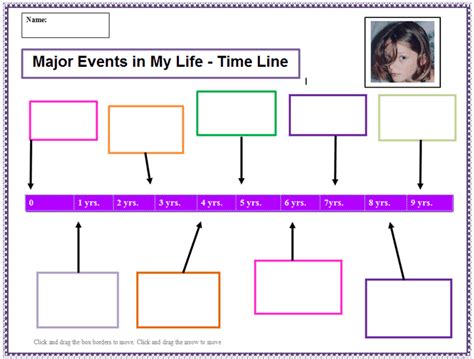 Special Events In My Life Timeline 2nd Grade Reading Worksheets