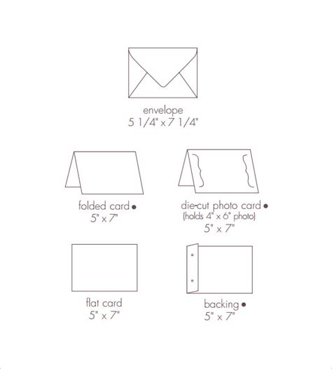 Free 8 Sample 5x7 Envelope Designs In Psd Eps Pdf